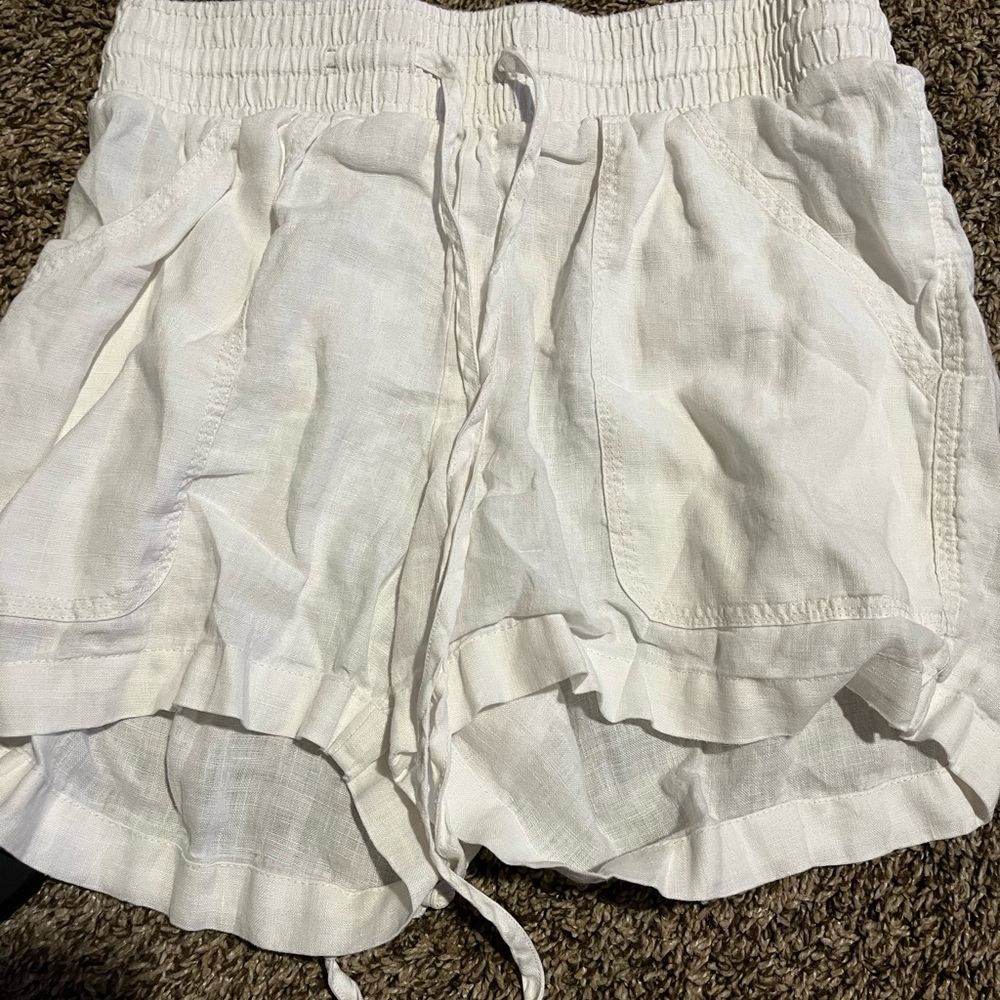 Allen Allen Shorts 100% Linen
